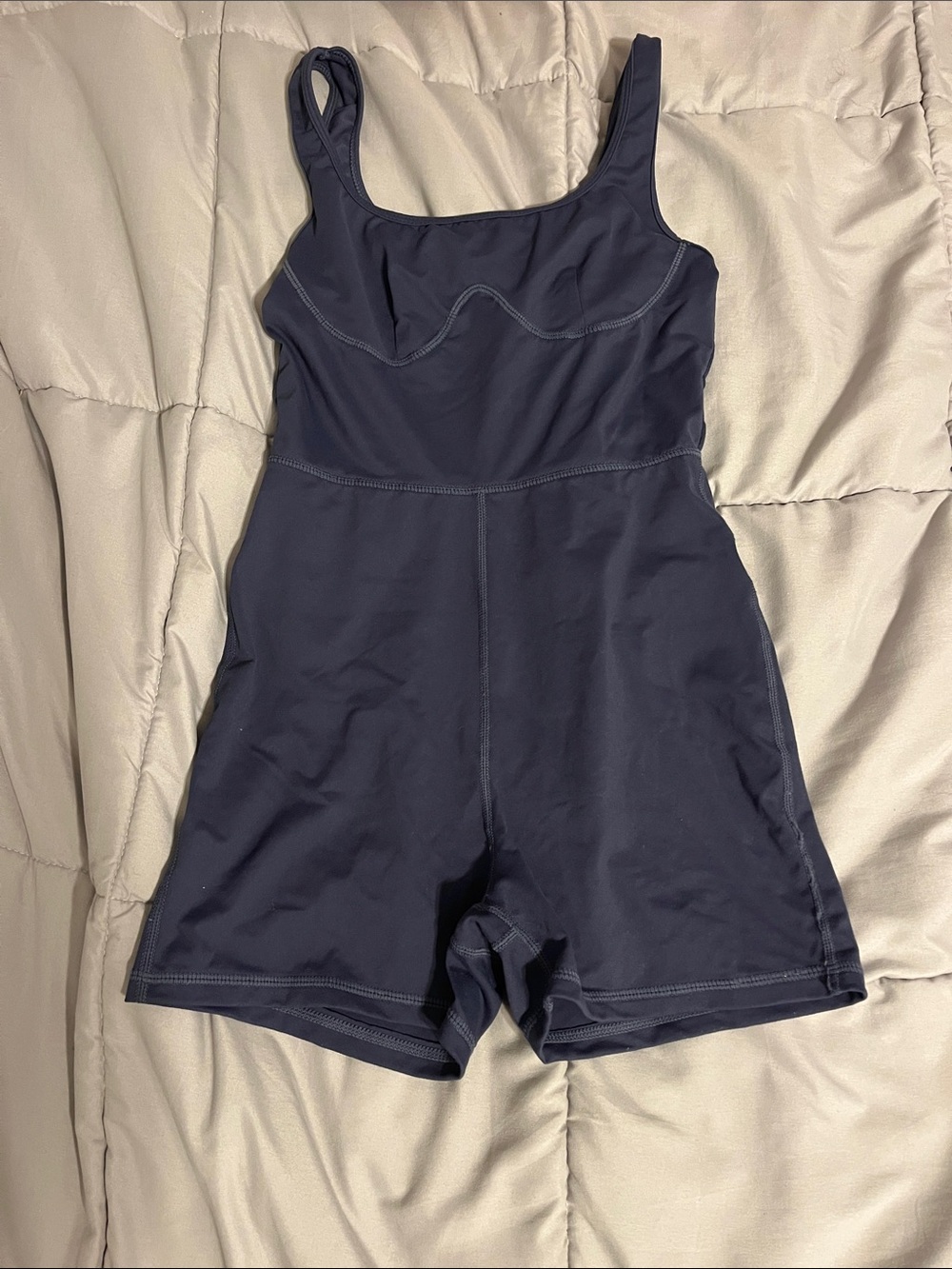 Navy Blue One-Piece